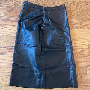 90s/2000s Leather Gap Skirt